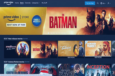 Amazon Prime Video Store Arrives in India